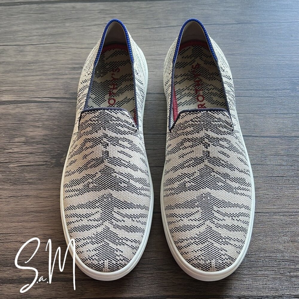 Worn Once Rothy’s Maritime Tiger Sneakers!